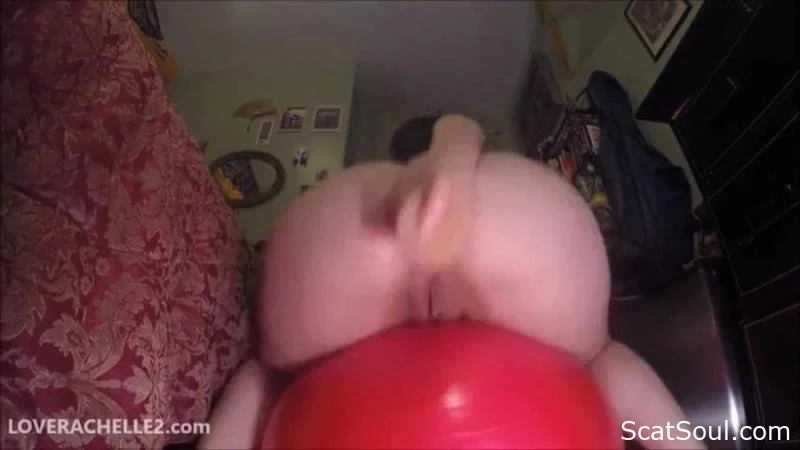 Sexual Act With My Flatulent, Feces-Stained Backside On An Inflatable Orb - Anna - Natasha Cruel